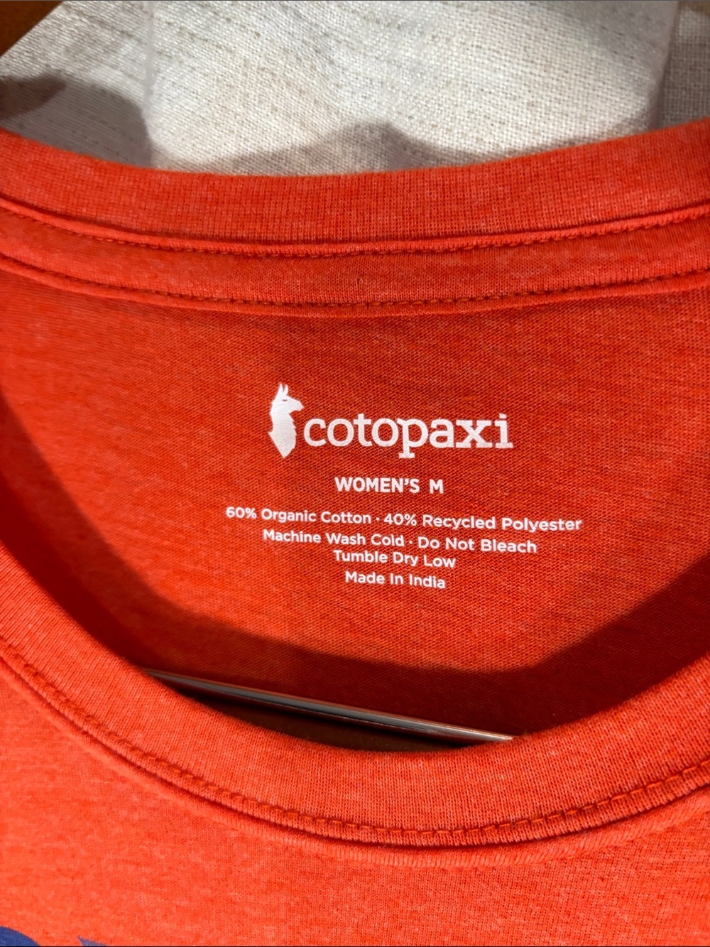 Cotopaxi Women’s Do Good Stripe Organic Cotton Blend Tee Medium EUC Gorpcore - Picture 2 of 6